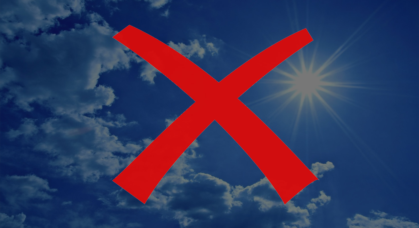 Avoid direct sunlight and high temperatures