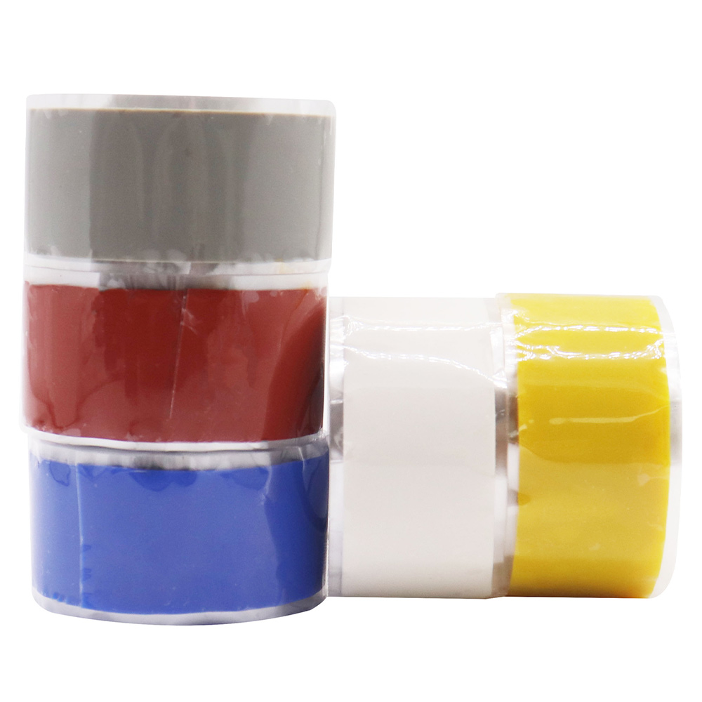 Low temperature resistant silicone rubber self-adhesive tape