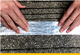 Aluminum foil butyl waterproof tape