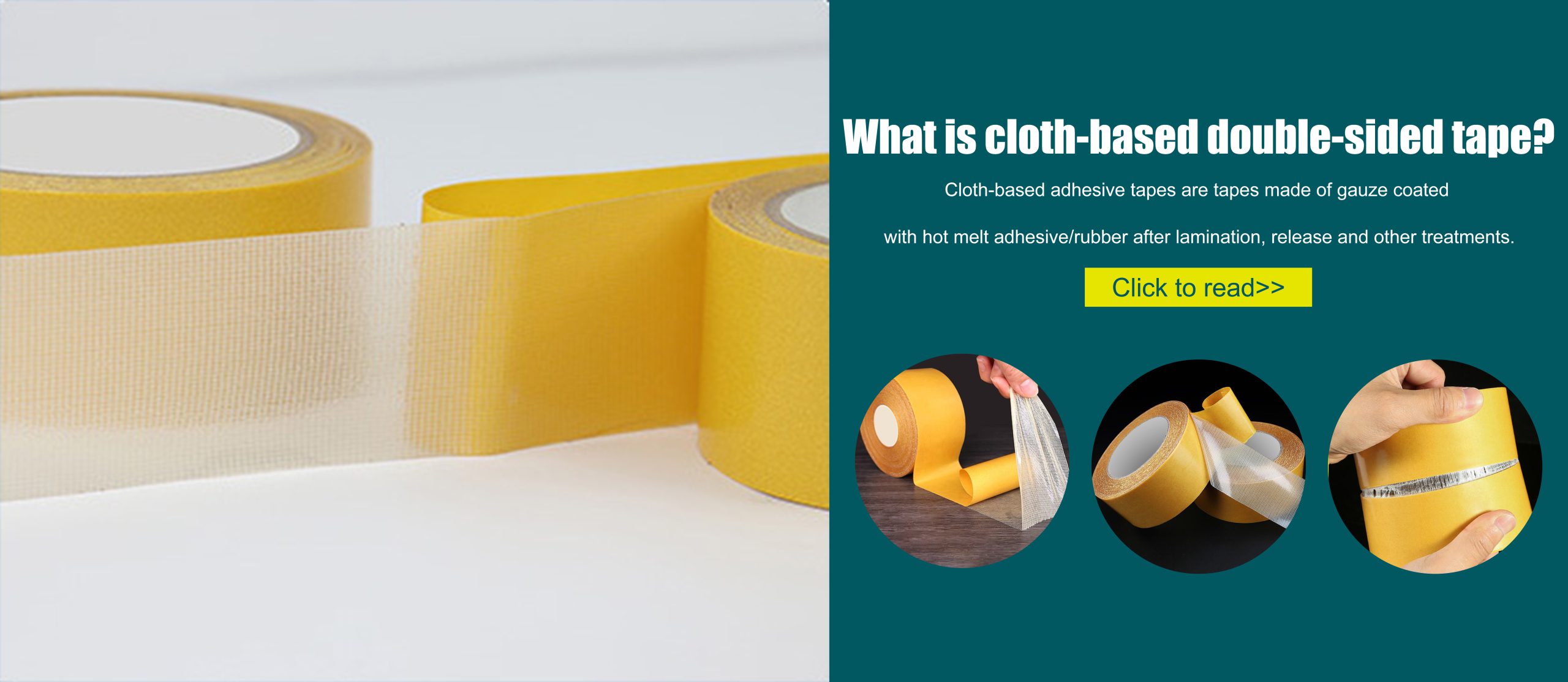 What is double-sided cloth tape?