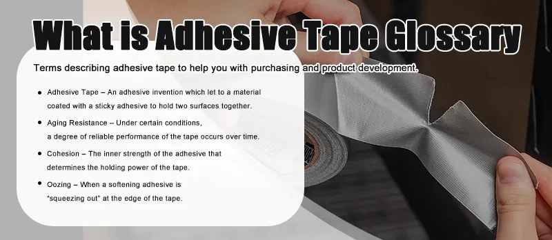 What is Adhesive Tape Glossary