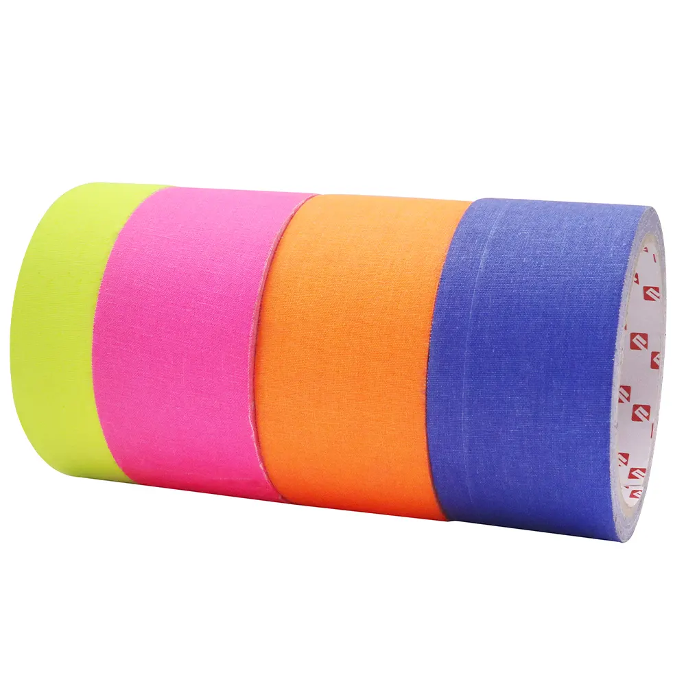 Fluorescent cloth tape