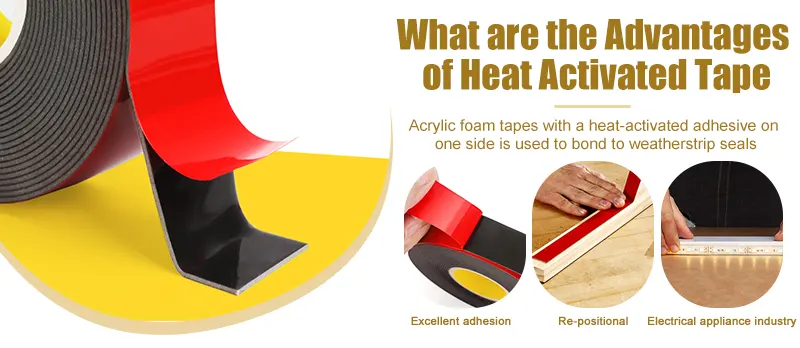 What are the Advantages of Heat Activated Tape