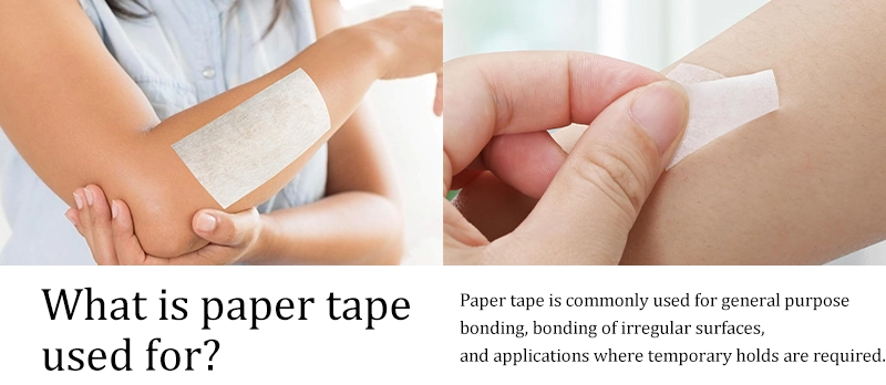 What is paper tape used for