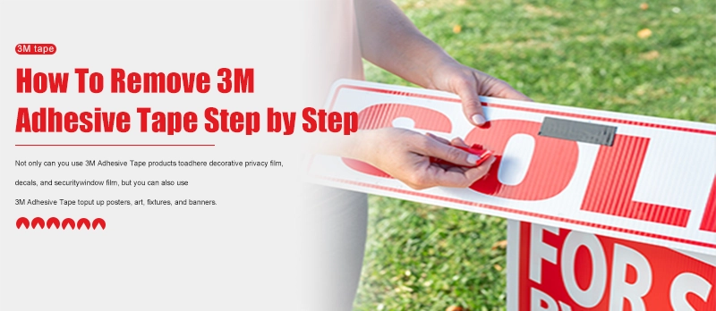 How To Remove 3M Adhesive Tape Step by Step