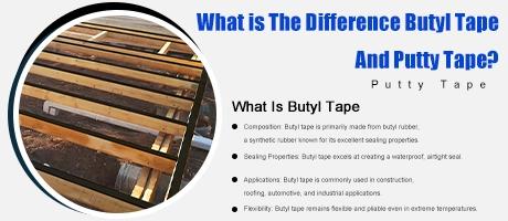 What is The Difference Between Butyl Tape And Putty Tape?