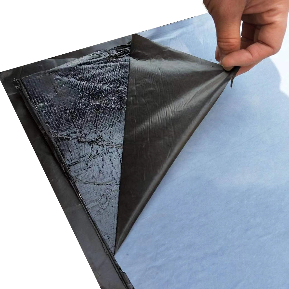 self-adhesive polymer modified asphalt waterproofing membrane